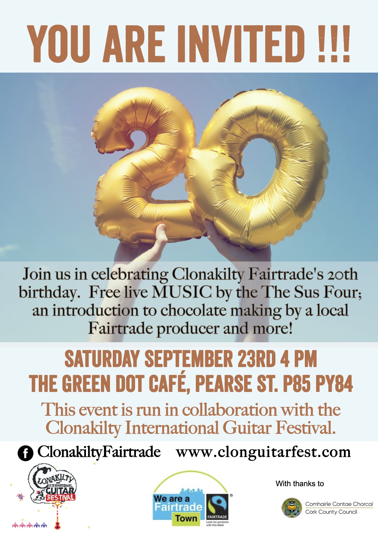 Clonakilty Fair Trade 20th Birthday Celebration Clonakilty International Guitar Festival 19