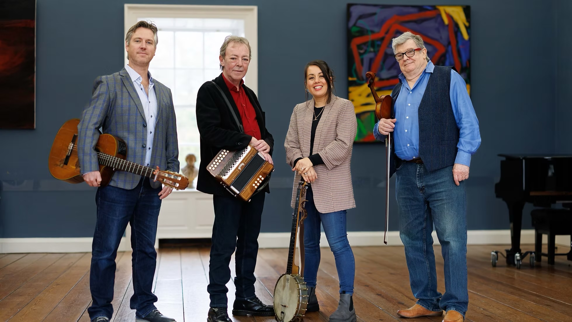 Kevin Burke, Dermot Byrne, Noriana Kennedy & Jim Murray